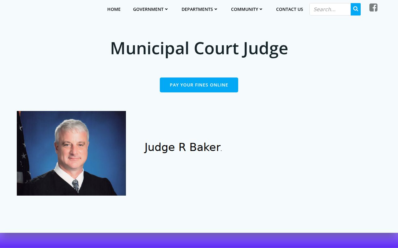 Adamsville municipal judge and traffic-court information