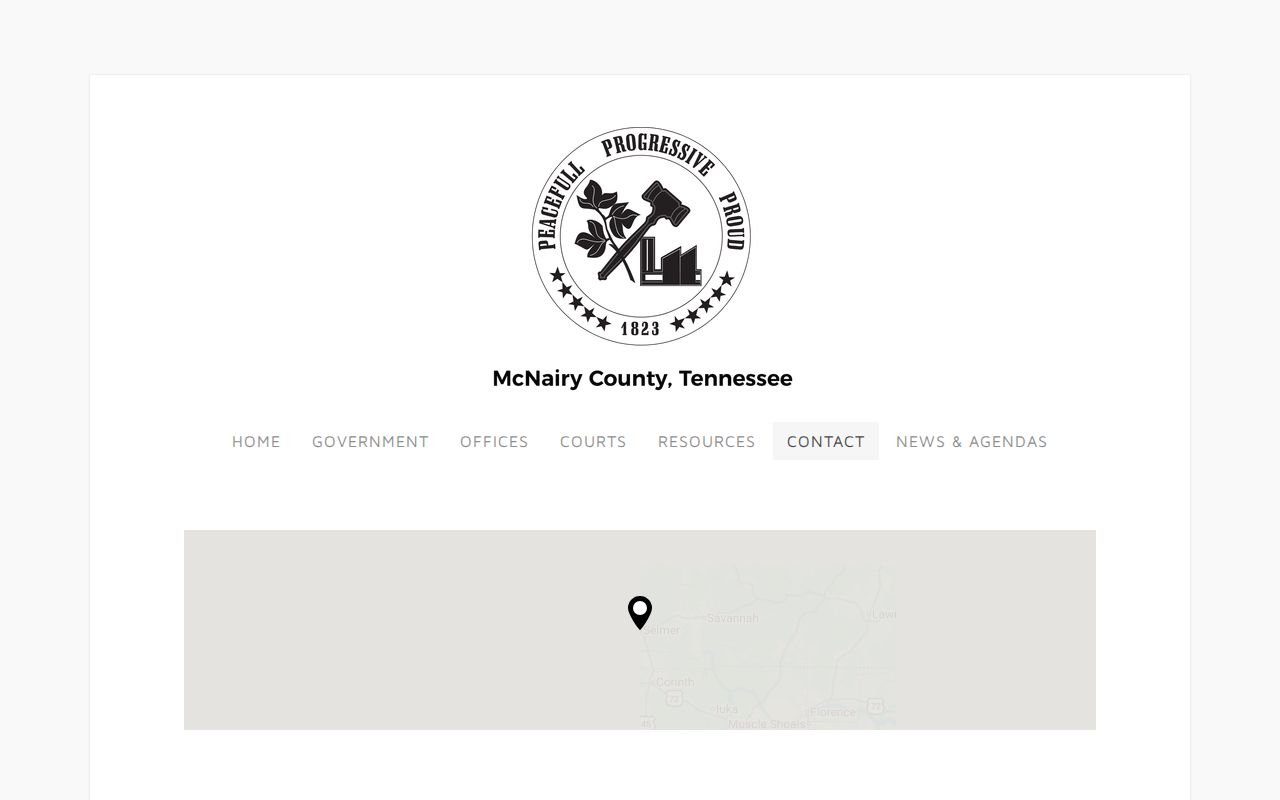 McNairy County warrant records reference, county court and clerk contact directory